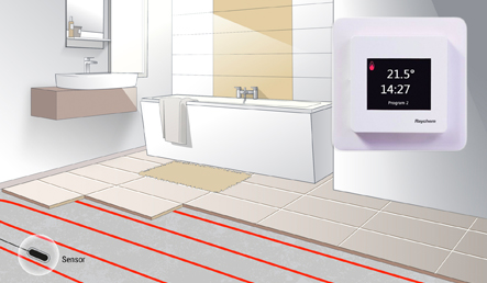 É seguro usar piso radiante elétrico no banheiro?