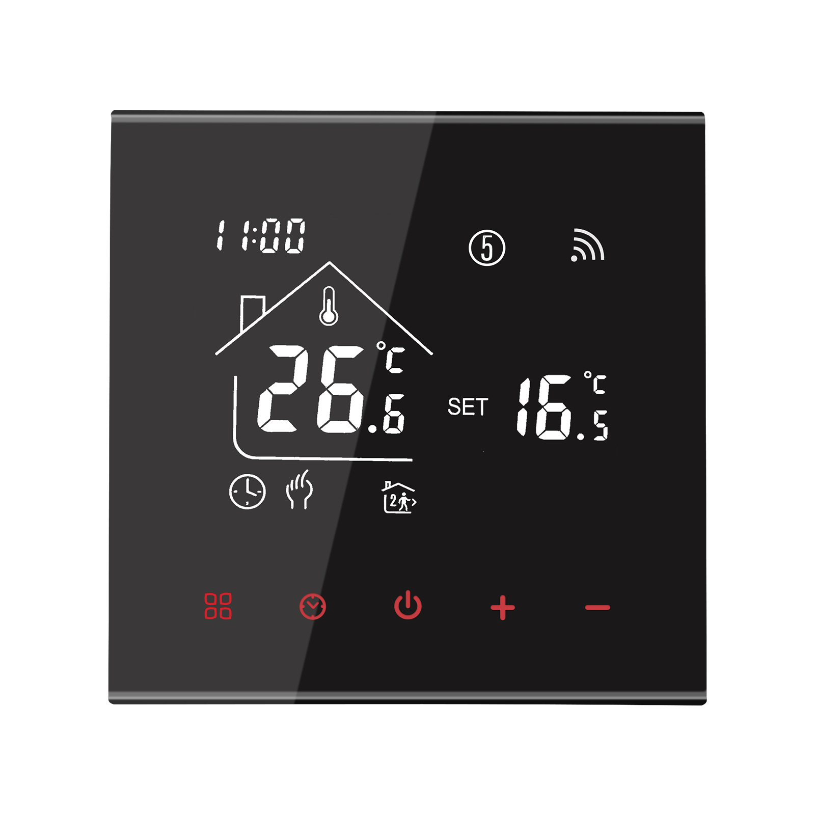 Aquecimento elétrico/aquecimento de água/caldeira a gás para Smart Tuya WiFi termostato programável