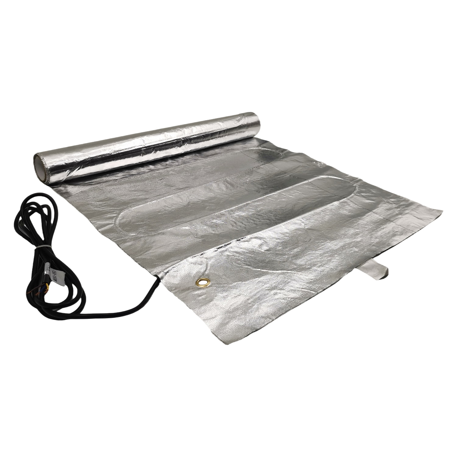 Aluminum foil heating seat
