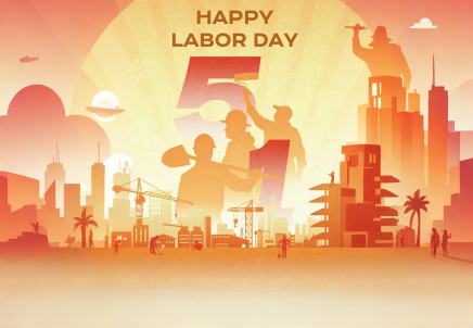 Preparativos para o feriado de maio no Dia do Trabalho
